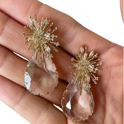 Erin Mcdermott Jewelry Champagne Drop In Gold