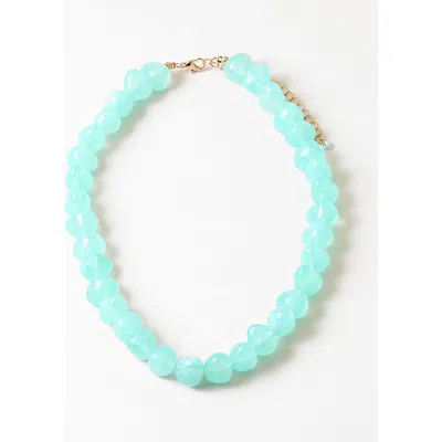 Erin Mcdermott Jewelry Chelsea Market Necklace In Blue