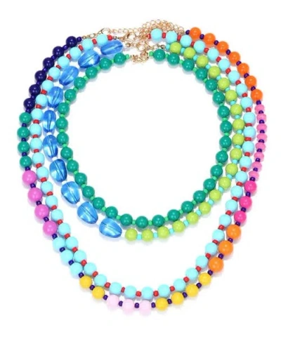 Erin Mcdermott Jewelry Colorful Capsule Necklaces In Multi