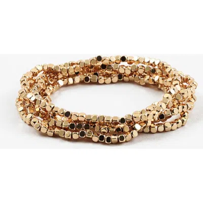 Erin Mcdermott Jewelry Gold Square Bracelets