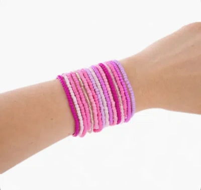 Erin Mcdermott Jewelry Italian Riviera Bracelets In Pink