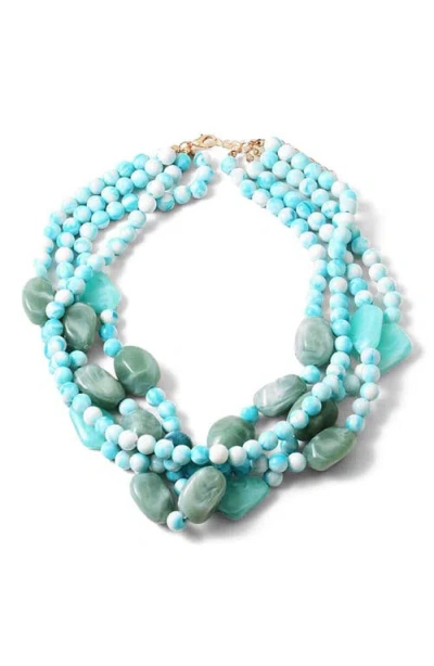 Erin Mcdermott Jewelry Laguna Layers Necklace In White
