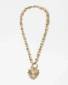 Erin Mcdermott Jewelry Love And Luck Necklace In Gold