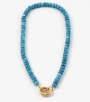 Erin Mcdermott Jewelry Montego Bay Stone Blue Gemstone Necklace In Blue