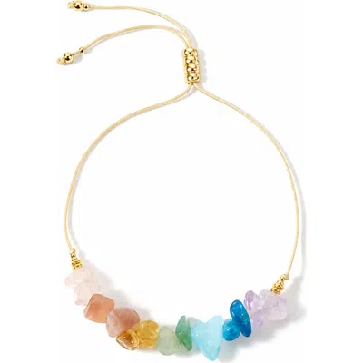 Erin Mcdermott Jewelry Rock Candy Slide Bracelet In Gold