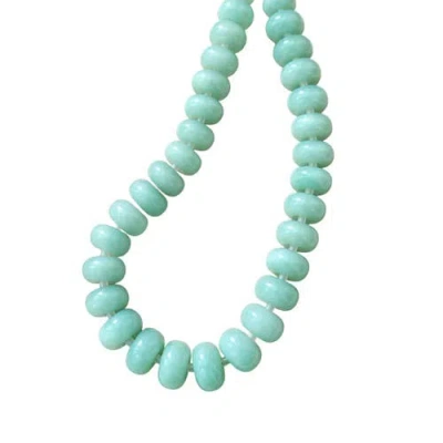 Erin Mcdermott Jewelry Sea-foam Mist Necklace In Blue