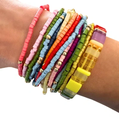 Erin Mcdermott Jewelry Taylor Bracelet Bundle In Yellow