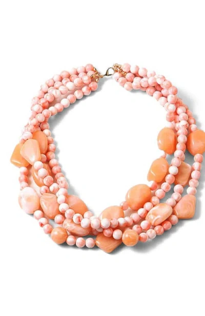 Erin Mcdermott Jewelry The Creamsicle Necklace In White
