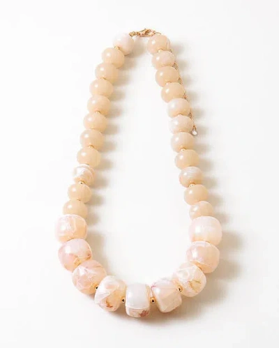 Erin Mcdermott Jewelry The Moonstone Path Necklace In Neutral