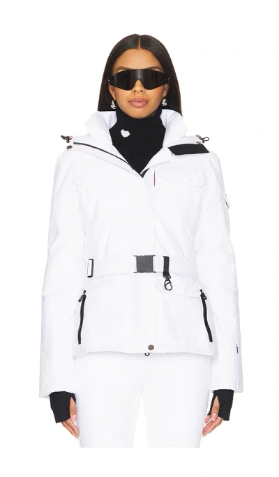 Erin Snow Diana Eco-sporty Ski Jacket In White