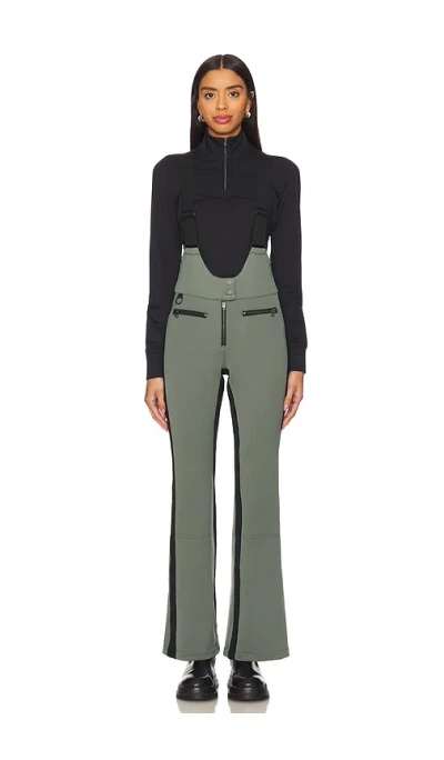 Erin Snow Kris Racer-striped Ski Pants In Green