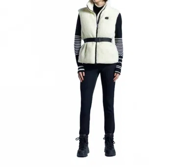 Erin Snow Nix Vest In White Neon Speckle In Multi