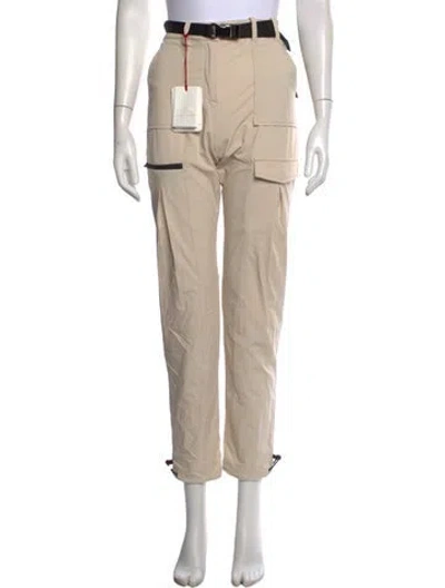 Pre-owned Erin Snow Nylon Straight Leg Pants W/ Tags In Neutral