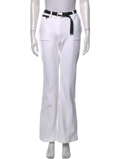 Pre-owned Erin Snow Ski Pants W/ Tags In White