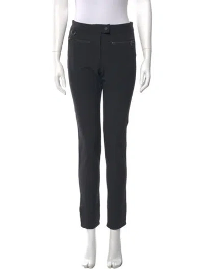 Pre-owned Erin Snow Skinny Leg Pants In Black