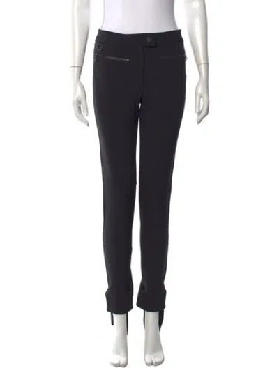Pre-owned Erin Snow Skinny Leg Pants In Black