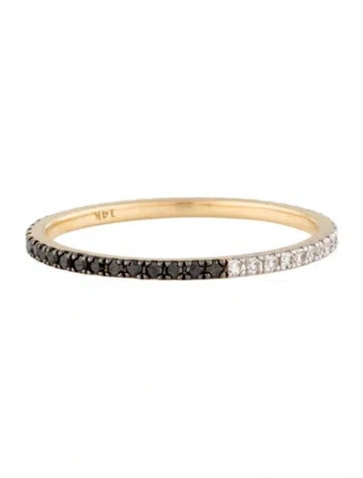 Pre-owned Eriness 14k Diamond Eternity Band In Multi