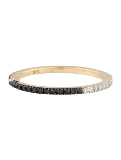 Pre-owned Eriness 14k Diamond Eternity Band Ring In Multi