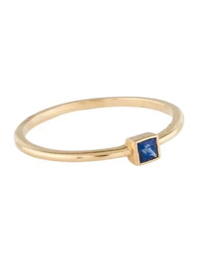 Pre-owned Eriness 14k Sapphire Band In Multi