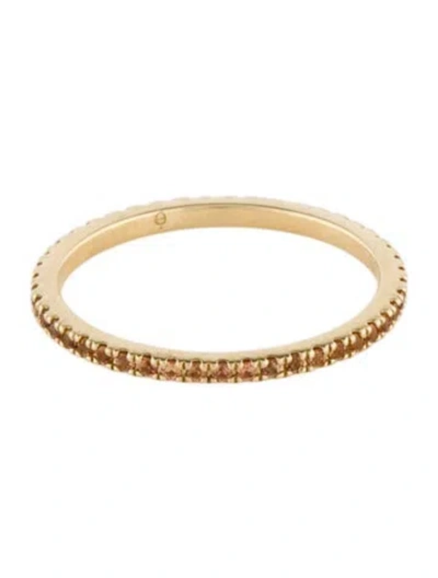 Pre-owned Eriness 14k Sapphire Eternity Band In Multi