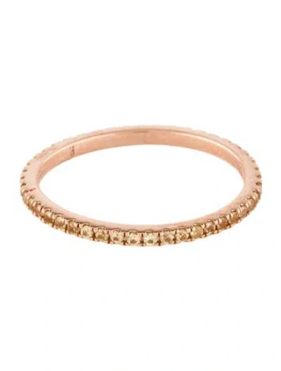 Pre-owned Eriness 14k Sapphire Eternity Band In Multi