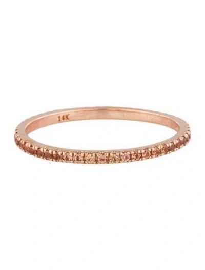 Pre-owned Eriness 14k Sapphire Eternity Band In Multi