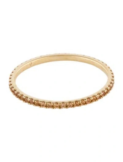 Pre-owned Eriness 14k Sapphire Eternity Band In Multi