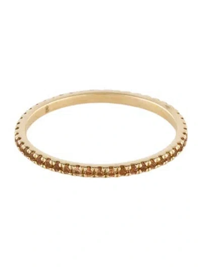 Pre-owned Eriness 14k Sapphire Eternity Band In Multi