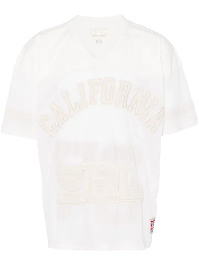 Erl 76 Football Jersey In White