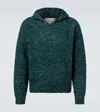 Erl Alpaca, Wool, And Cotton-blend Sweater In Gold