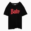 ERL ERL BABY BLACK CREW NECK T SHIRT