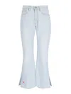 Erl Levi S Bootcut Jeans In Blue