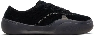 Erl Black Corduroy Coupe Sneakers