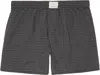 Erl Karierte Shorts In Black