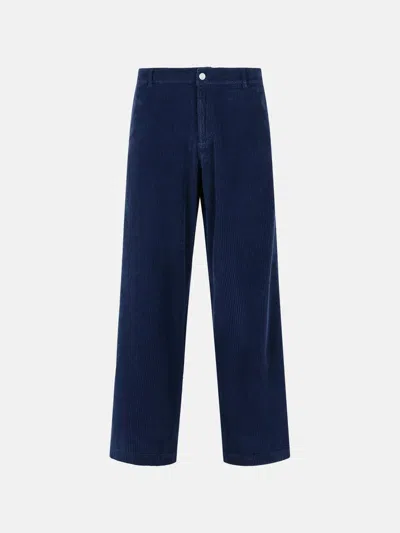 Erl Blue Cotton Pants