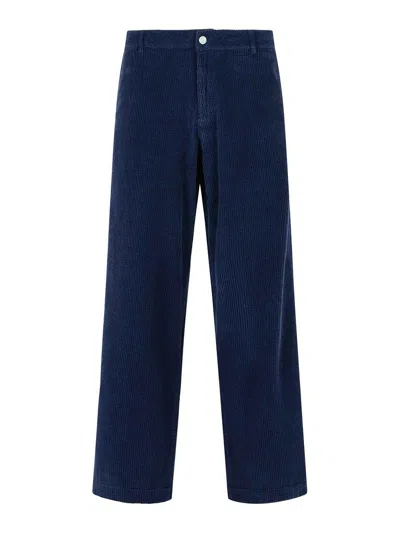 Erl Blue Cotton Pants