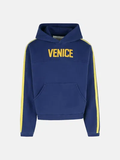 Erl Blue Cotton Sweatshirt