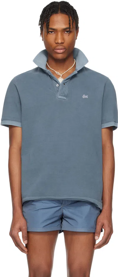 ERL BLUE 'ERL' POLO