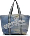 Erl Storm Venice Tote In Storm Print