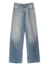 Erl Breakwater-wash Jeans In Blue