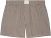 Erl Gingham Boxers In Brown
