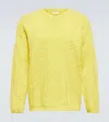 Erl Brushed Sweater In Lemon
