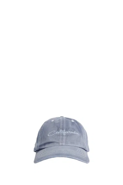 Erl California Baseball Cap In Blue