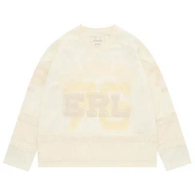 Pre-owned Erl California Hockey Jersey 'off White' | Men's Size L