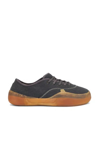 Erl Camino Low Skate Sneakers In Brown