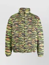 Erl Multicolor Printed Quilted Down Jacket