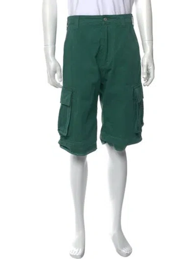 Pre-owned Erl Cargo Shorts W/ Tags In Green