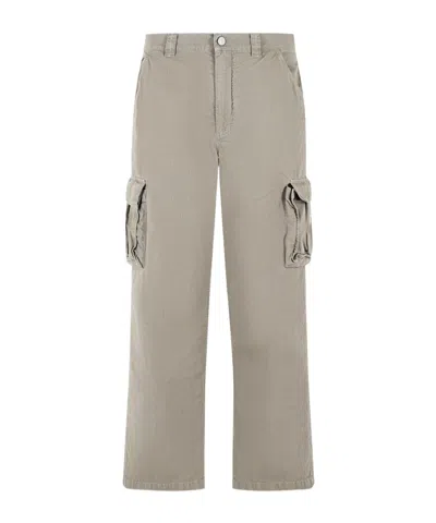 Erl Casual Trousers With Belt Loops In Gray