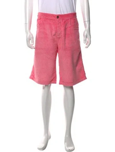 Pre-owned Erl Chino Shorts In Pink