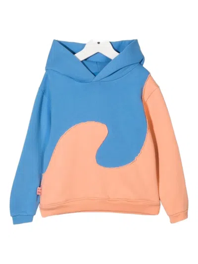 Erl Kids' Colour-block Hoodie In Multi